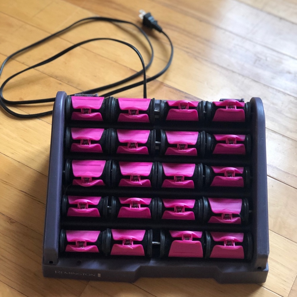 Remington heated hair rollers